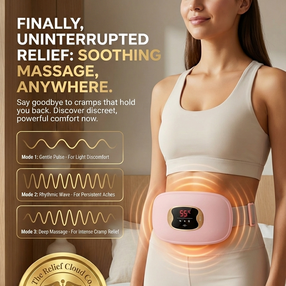 The Relief Cloud™: Instant Period Cramp Soother